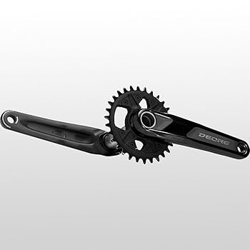 Amazon.com: SHIMANO Deore 12 FC-M6120 Crankset Black, 175mm